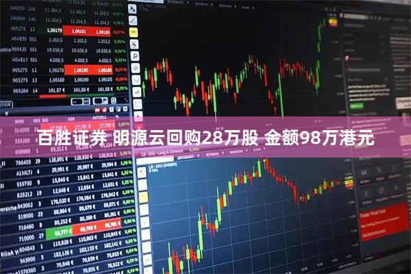 百胜证券 明源云回购28万股 金额98万港元